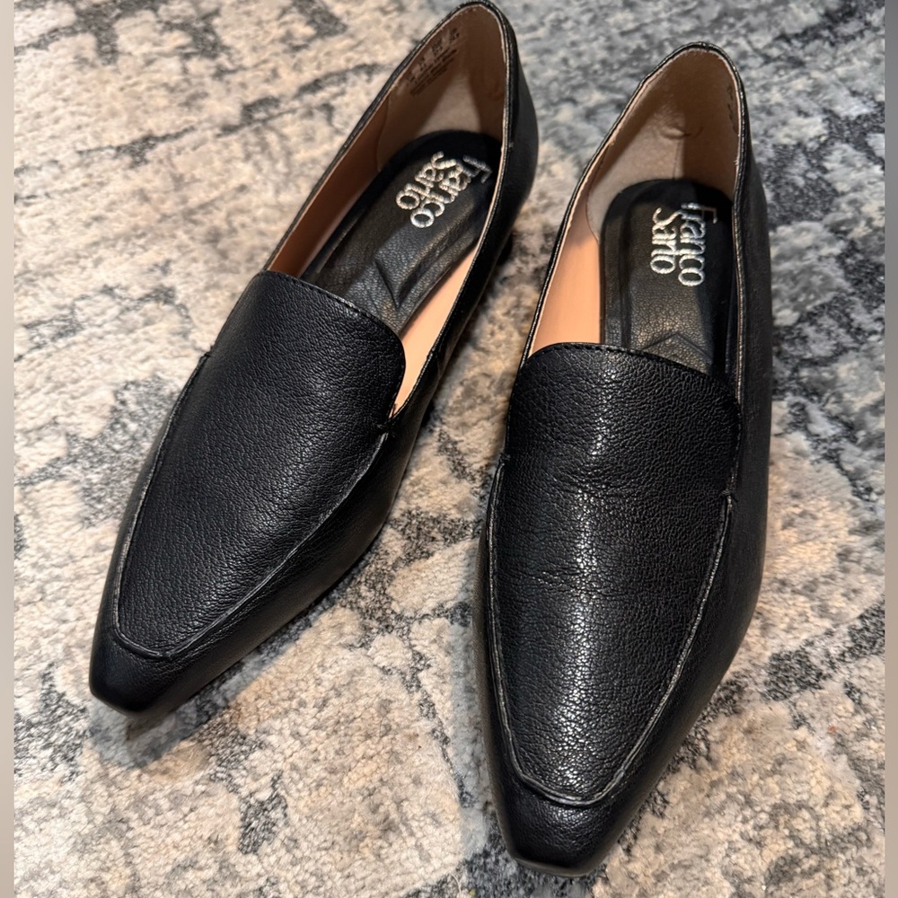 Franco Sarto Black Flats size 7.5